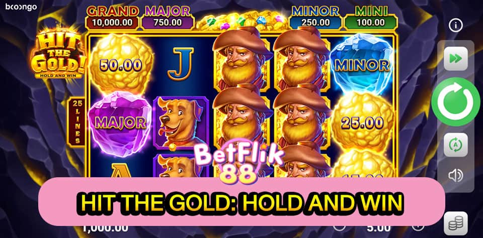 HIT THE GOLD: HOLD AND WIN
